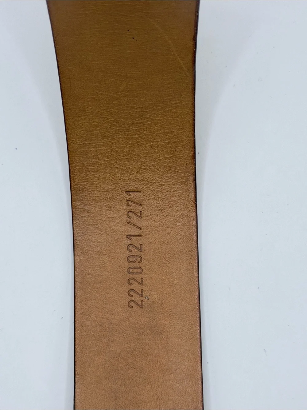 Ralph Lauren Made in Italy Ivory Leather Wide Belt Silver Buckle Size M